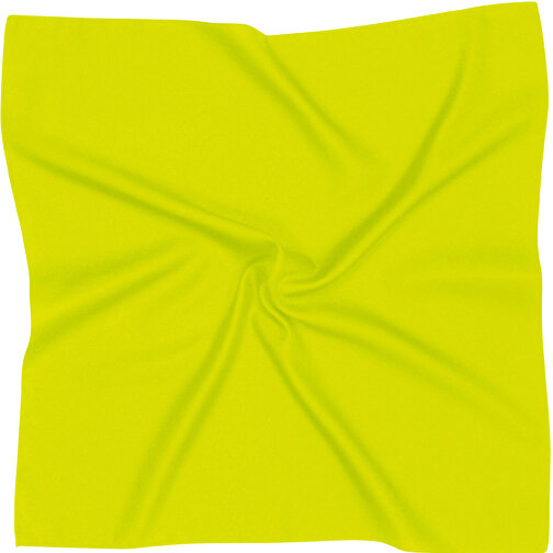 Nickituch, Polyester Twill, Uni, Ca. 53 X 53 Cm , gelb, Polyester Twill, 53,00cm x 53,00cm (Länge x Breite), Bild 1