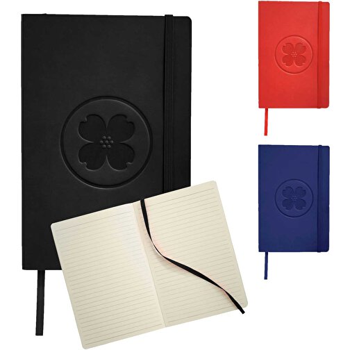 Classic A5 Soft Cover Notizbuch , rot, Thermo PU Kunststoff, 21,00cm x 1,30cm x 14,00cm (Länge x Höhe x Breite), Bild 5