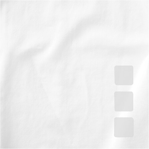 Ponoka Langarmshirt Für Herren , Green Concept, weiss, Single jersey Strick 95% Bio Baumwolle, 5% Elastan, 200 g/m2, M, , Bild 4