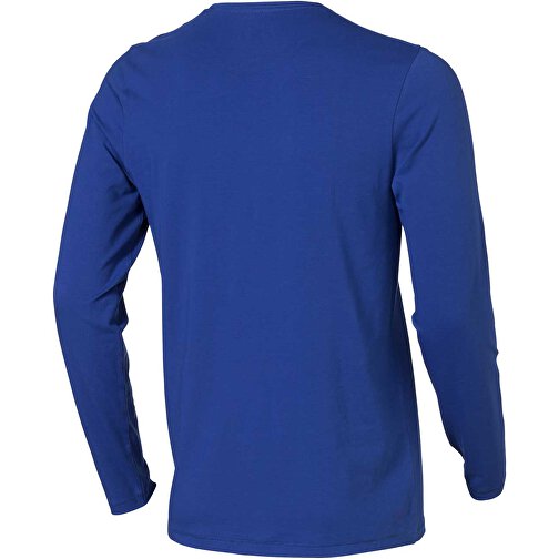 Ponoka Langarmshirt Für Herren , Green Concept, blau, Single jersey Strick 95% Bio Baumwolle, 5% Elastan, 200 g/m2, XS, , Bild 6
