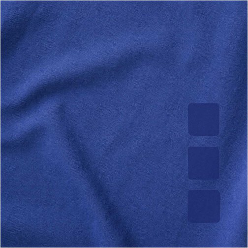 Ponoka Langarmshirt Für Herren , Green Concept, blau, Single jersey Strick 95% Bio Baumwolle, 5% Elastan, 200 g/m2, M, , Bild 4