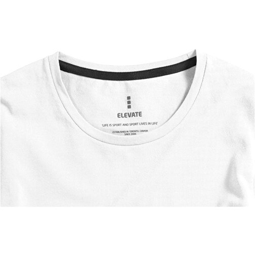 Ponoka Langarmshirt Für Damen , Green Concept, weiß, Single jersey Strick 95% Bio Baumwolle, 5% Elastan, 200 g/m2, M, , Bild 3