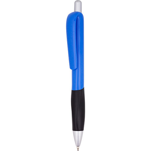 Kugelschreiber Muscle , Promo Effects, blau / schwarz, Kunststoff, 14,10cm (Länge), Bild 1
