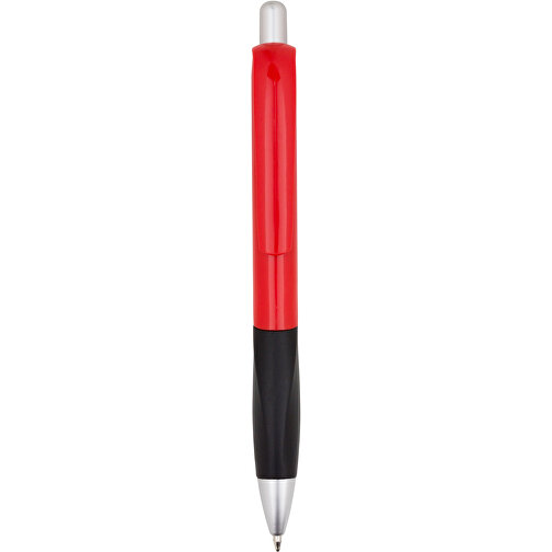 Kugelschreiber Muscle , Promo Effects, rot / schwarz, Kunststoff, 14,10cm (Länge), Bild 3