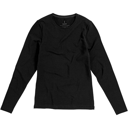 Ponoka Langarmshirt Für Damen , Green Concept, schwarz, Single jersey Strick 95% Bio Baumwolle, 5% Elastan, 200 g/m2, XS, , Bild 5