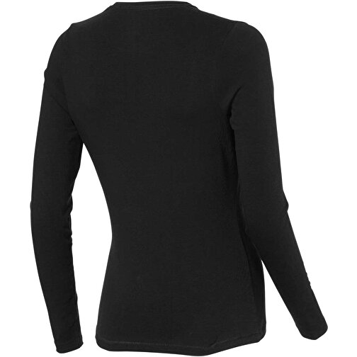 Ponoka Langarmshirt Für Damen , Green Concept, schwarz, Single jersey Strick 95% Bio Baumwolle, 5% Elastan, 200 g/m2, M, , Bild 6