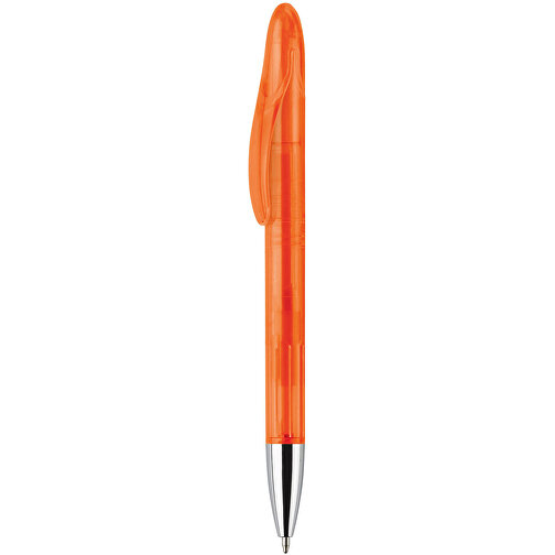 Kugelschreiber Speedy Transparent , transparent orange, ABS, 14,30cm (Länge), Bild 1