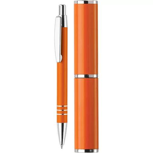 Stylo bille dans tube métal, Image 1