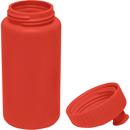 Sportflasche Design 500ml , rot, LDPE & PP, 17,80cm (Höhe), Bild 4