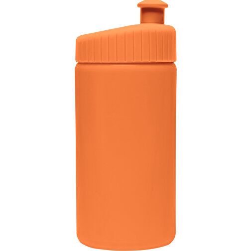 Sportflasche Design 500ml , orange, LDPE & PP, 17,80cm (Höhe), Bild 1