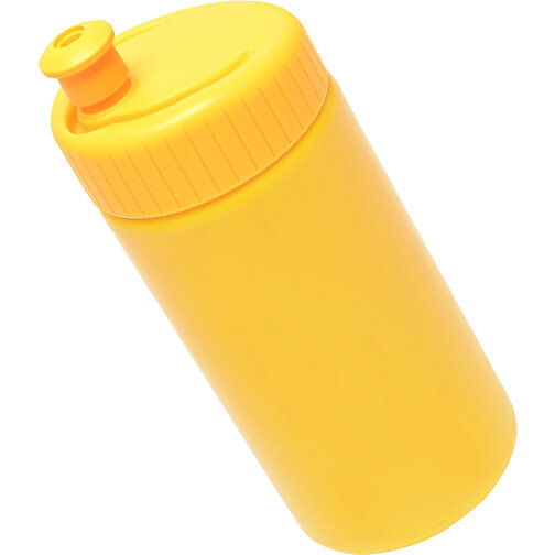 Sportflasche Design 500ml , gelb, LDPE & PP, 17,80cm (Höhe), Bild 3