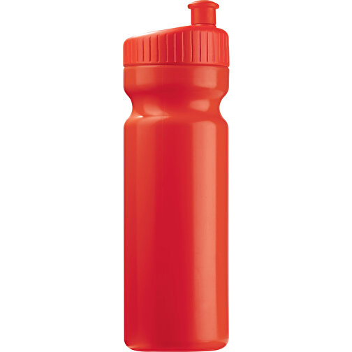 Sportflasche Design 750ml , rot, LDPE & PP, 24,80cm (Höhe), Bild 1