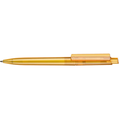 Kugelschreiber CREST FROZEN , Ritter-Pen, mango-gelb-TR/FR, ABS-Kunststoff, 14,90cm (Länge), Bild 3
