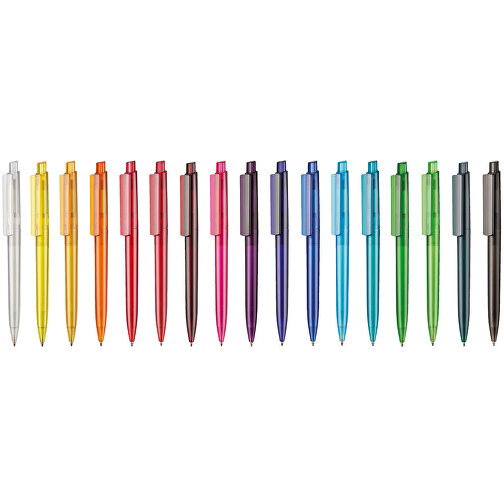Kugelschreiber CREST FROZEN , Ritter-Pen, mango-gelb-TR/FR, ABS-Kunststoff, 14,90cm (Länge), Bild 4