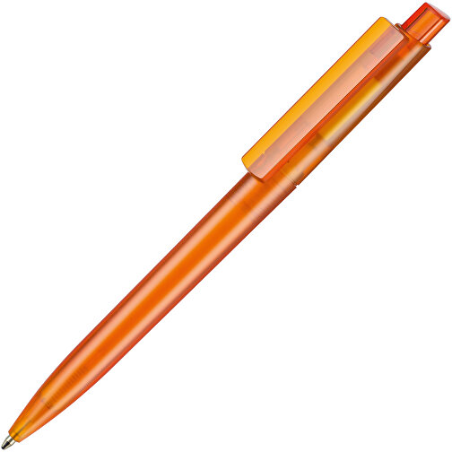 Kugelschreiber CREST FROZEN , Ritter-Pen, clementine-orange-TR/FR, ABS-Kunststoff, 14,90cm (Länge), Bild 2
