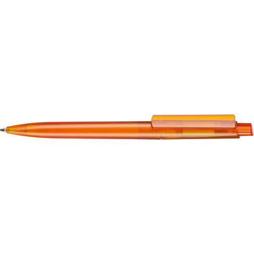 Kugelschreiber CREST FROZEN , Ritter-Pen, clementine-orange-TR/FR, ABS-Kunststoff, 14,90cm (Länge), Bild 3
