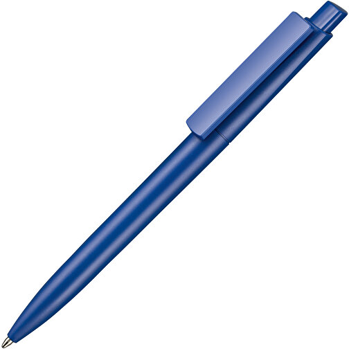 Kugelschreiber Crest , Ritter-Pen, azurblau, ABS-Kunststoff, 14,90cm (Länge), Bild 2