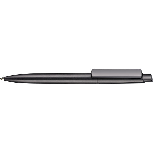 Kugelschreiber Crest , Ritter-Pen, schwarz, ABS-Kunststoff, 14,90cm (Länge), Bild 3