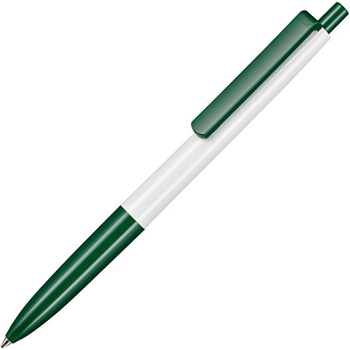 Kugelschreiber New Basic , Ritter-Pen, weiss/minz-grün, ABS-Kunststoff, 13,40cm (Länge), Bild 2