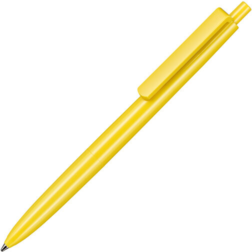 Kugelschreiber New Basic , Ritter-Pen, zitronen-gelb, ABS-Kunststoff, 13,40cm (Länge), Bild 2