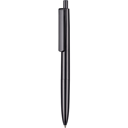 Kugelschreiber New Basic , Ritter-Pen, schwarz, ABS-Kunststoff, 13,40cm (Länge), Bild 1