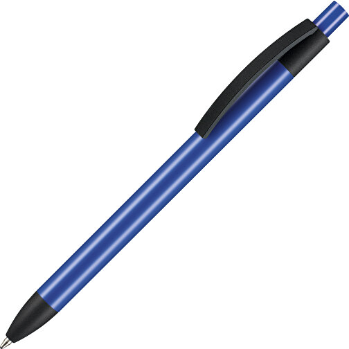 Kugelschreiber CAPRI GRAU , Ritter-Pen, blau, Aluminium, 14,00cm (Länge), Bild 2