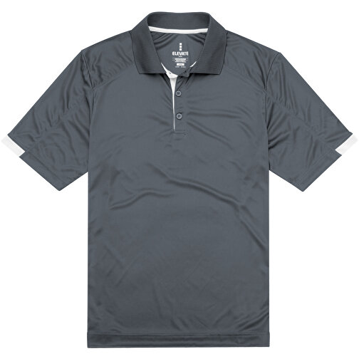 Kiso Poloshirt Cool Fit Für Herren , stahlgrau, Strukturierter Strick mit Cool Fit Finish 100% Mikro Polyester, 150 g/m2, L, , Bild 11