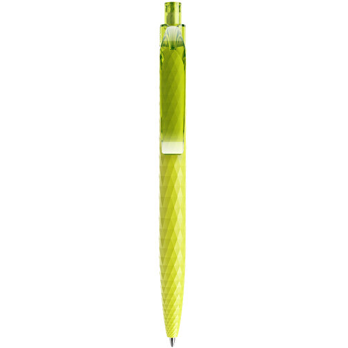 Prodir QS01 PMT Push Kugelschreiber , Prodir, gelbgrün, Kunststoff, 14,10cm x 1,60cm (Länge x Breite), Bild 1