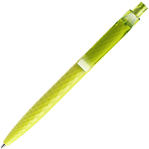 Prodir QS01 PMT Push Kugelschreiber , Prodir, gelbgrün, Kunststoff, 14,10cm x 1,60cm (Länge x Breite), Bild 4