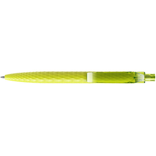 Prodir QS01 PMT Push Kugelschreiber , Prodir, gelbgrün, Kunststoff, 14,10cm x 1,60cm (Länge x Breite), Bild 5