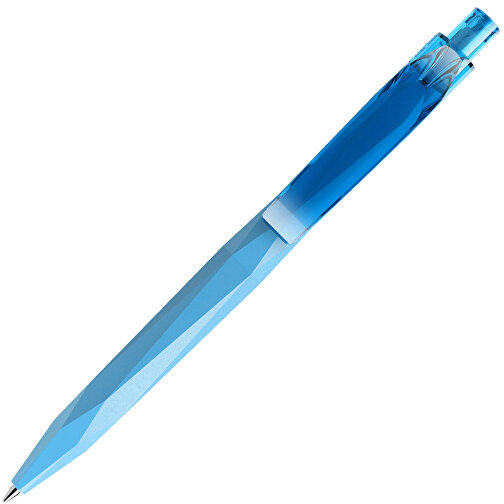 Prodir QS20 PMT Push Kugelschreiber , Prodir, cyanblau, Kunststoff, 14,10cm x 1,60cm (Länge x Breite), Bild 4