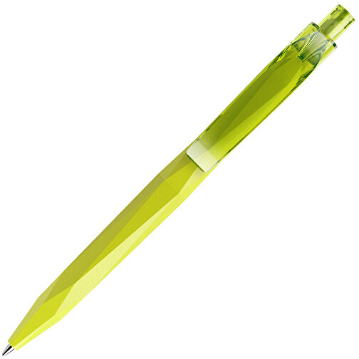 Prodir QS20 PMT Push Kugelschreiber , Prodir, gelbgrün, Kunststoff, 14,10cm x 1,60cm (Länge x Breite), Bild 4