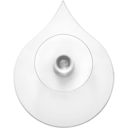 Duschuhr Aus Kunststoff Alaya , weiß, Glas, Plastik, , Bild 2