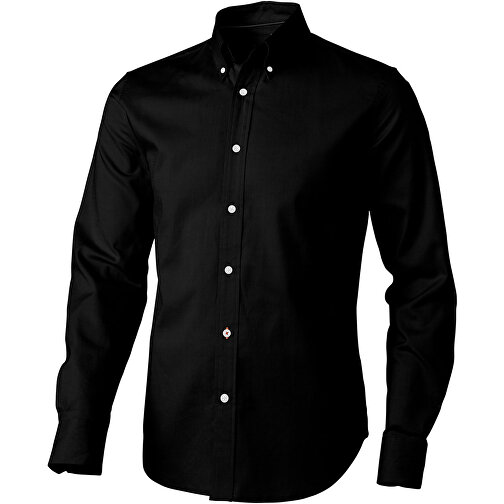 Vaillant Langärmliges Hemd , schwarz, Oxford-Gewebe 100% Baumwolle, 142 g/m2, M, , Bild 1