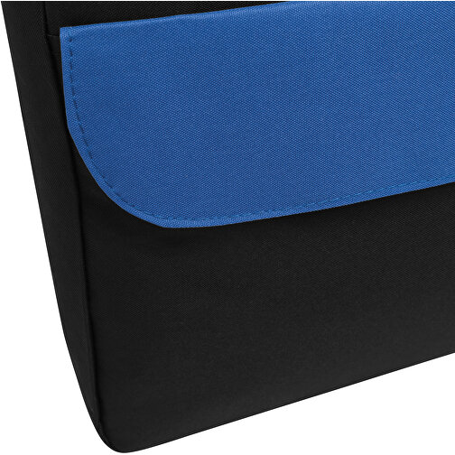 Dokumententasche BRISTOL , blau, schwarz, 300D Polyester, 39,00cm x 7,50cm x 29,00cm (Länge x Höhe x Breite), Bild 5