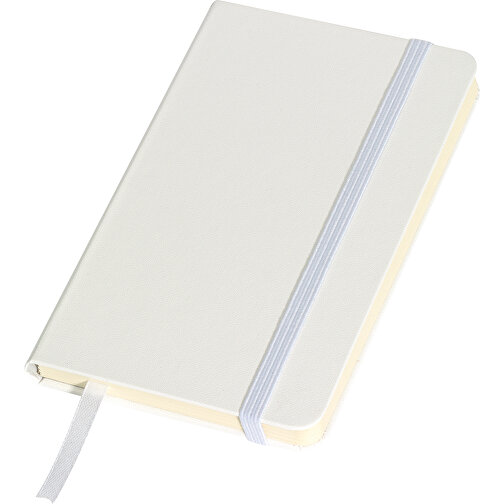 Notizbuch ATTENDANT Im DIN-A6-Format , weiß, Papier, 14,20cm x 1,20cm x 9,20cm (Länge x Höhe x Breite), Bild 1