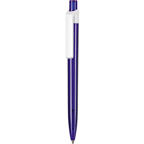 Kugelschreiber Insider Transparent S , Ritter-Pen, ocean-blau, ABS-Kunststoff, 14,20cm (Länge), Bild 1