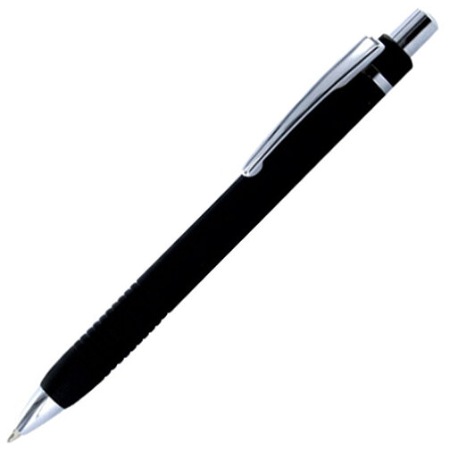 Kugelschreiber TRIANGLE , Ritter-Pen, schwarz, Aluminium, 14,10cm (Länge), Bild 2