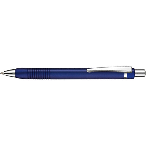 Kugelschreiber TRIANGLE BLAU , Ritter-Pen, dunkel-blau, Aluminium, 14,10cm (Länge), Bild 3
