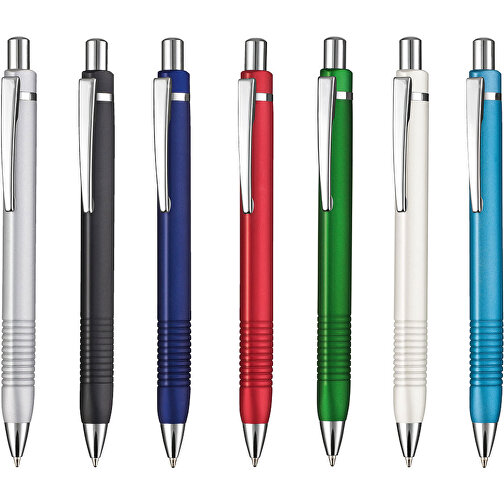 Kugelschreiber TRIANGLE BLAU , Ritter-Pen, dunkel-blau, Aluminium, 14,10cm (Länge), Bild 4