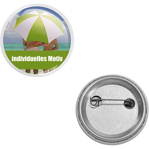 Metall-Button Midi , individuell, MET, 0,60cm (Höhe), Bild 2