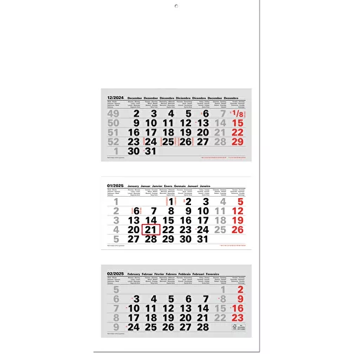 Calendrier mural pliable, agenda de 3 mois 'Junior', Image 2