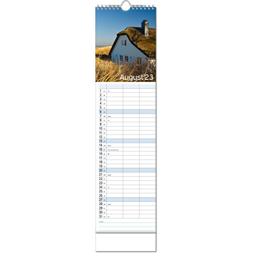 Bildkalender 'Auszeit' , Papier, 52,50cm x 13,00cm (Höhe x Breite), Bild 9