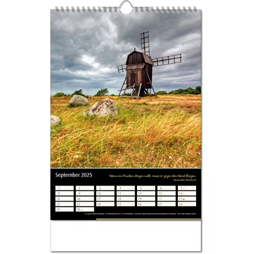 Calendrier 'Emotion' au format 24 x 38,5 cm, avec reliure Wire-O, Image 10