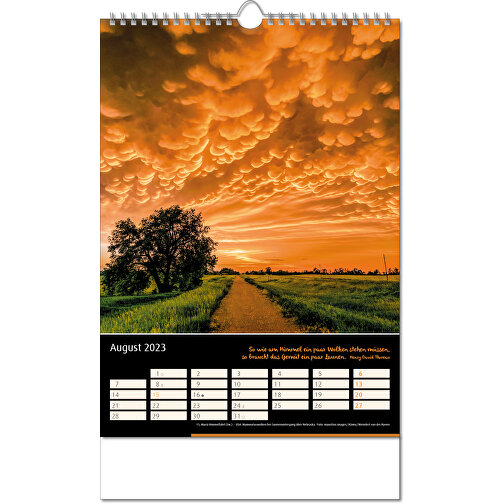 Kalender 'Emotion' i formatet 24 x 38,5 cm, med Wire-O-bindning, Bild 9