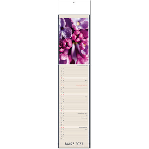 Calendrier 'Découvertes de la nature' au format 11 x 50 cm, avec plis, Image 4