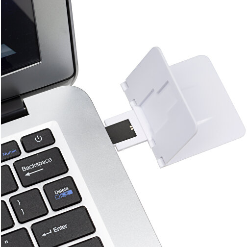 USB-Stick CARD Snap 2.0 8GB , Promo Effects MB , weiss MB , 8 GB , Kunststoff MB , 3 - 10 MB/s MB , 8,85cm x 0,25cm x 5,55cm (Länge x Höhe x Breite), Bild 10