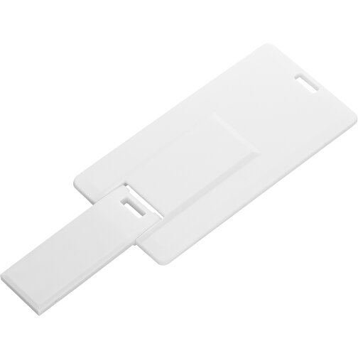 USB Stick CARD Small 2.0 1GB , Promo Effects MB , weiß MB , 1 GB , Kunststoff MB , 3 - 10 MB/s MB , 6,05cm x 0,25cm x 3,00cm (Länge x Höhe x Breite), Bild 6
