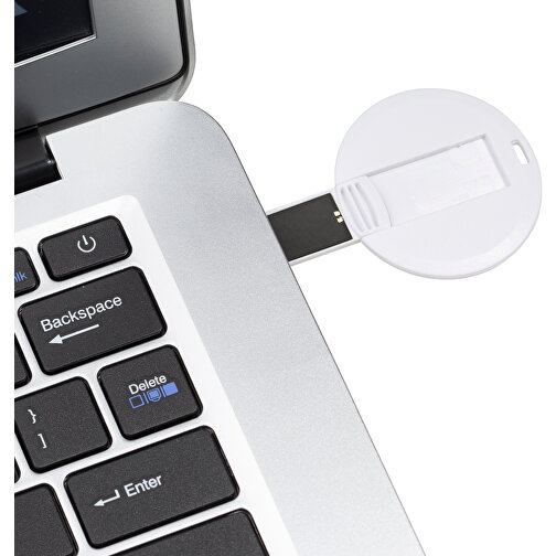 USB-Stick CHIP 2.0 1GB , Promo Effects MB , weiß MB , 1 GB , Kunststoff MB , 3 - 10 MB/s MB , , Bild 5