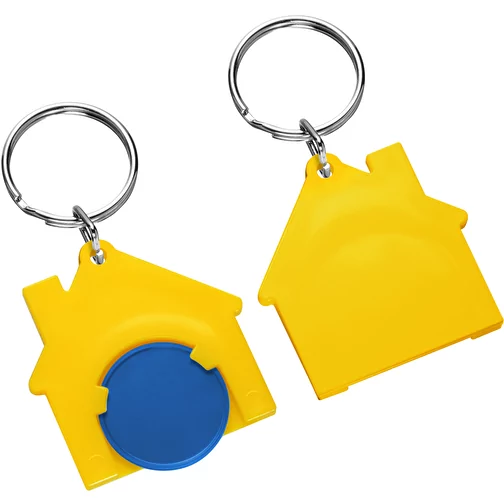 Porte-clés jeton1 € 'Maison', Image 1